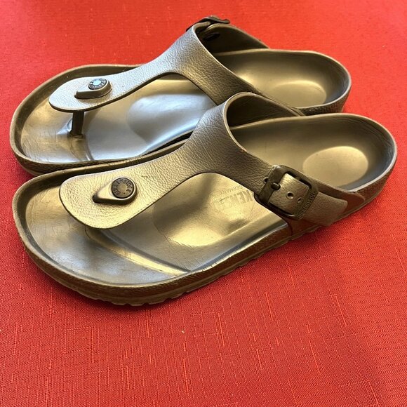 Women's Birkenstock EVA Thong Sandal EU38 US7 Regular Fit - Picture 1 of 7
